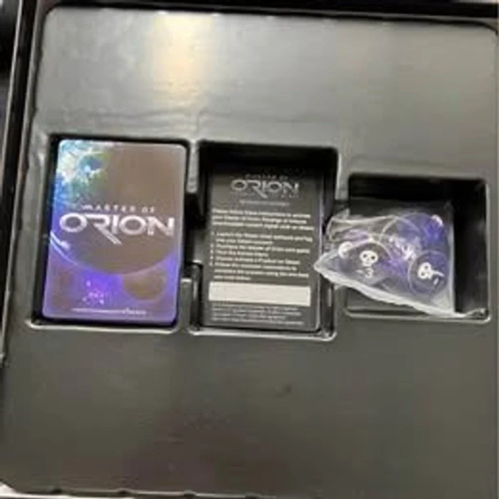 Master Of Orion The Board Game - COMPLETE BUT SOME BOX DAMAGE‎